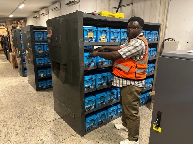 Battery bank for CETEB-NSA